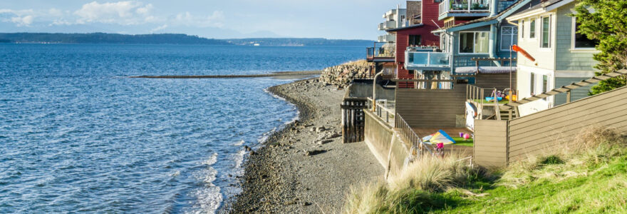 immobilier en bord de mer